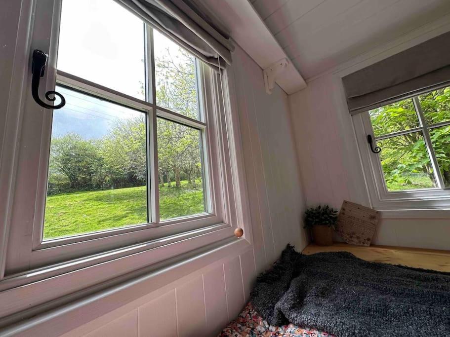 Cornwall Woodland Shepherd'S Hut Deirdres Hut Bodmin Zewnętrze zdjęcie