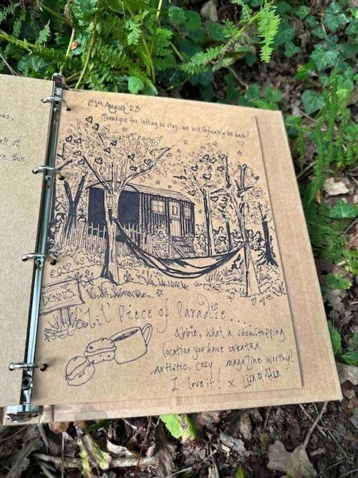 Cornwall Woodland Shepherd'S Hut Deirdres Hut Bodmin Zewnętrze zdjęcie